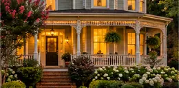 Queen Anne style house with a front porch