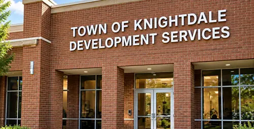 Town of Knightdale Development Services building