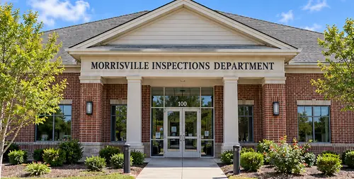Town of Morrisville Inspections Department on Town Hall Drive